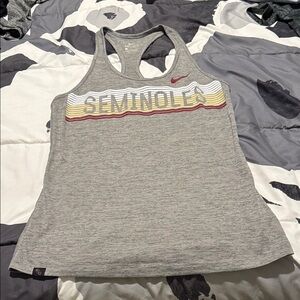 Nike Gray Seminoles Women's Tank Top